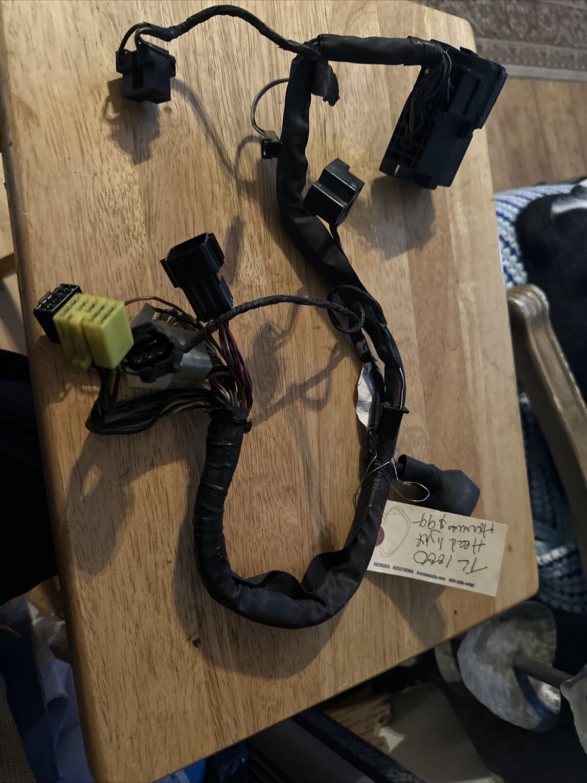 SOLD 98-03 Suzuki TL1000R Front Sub Headlight Wiring Harness TLR TL 1000 R