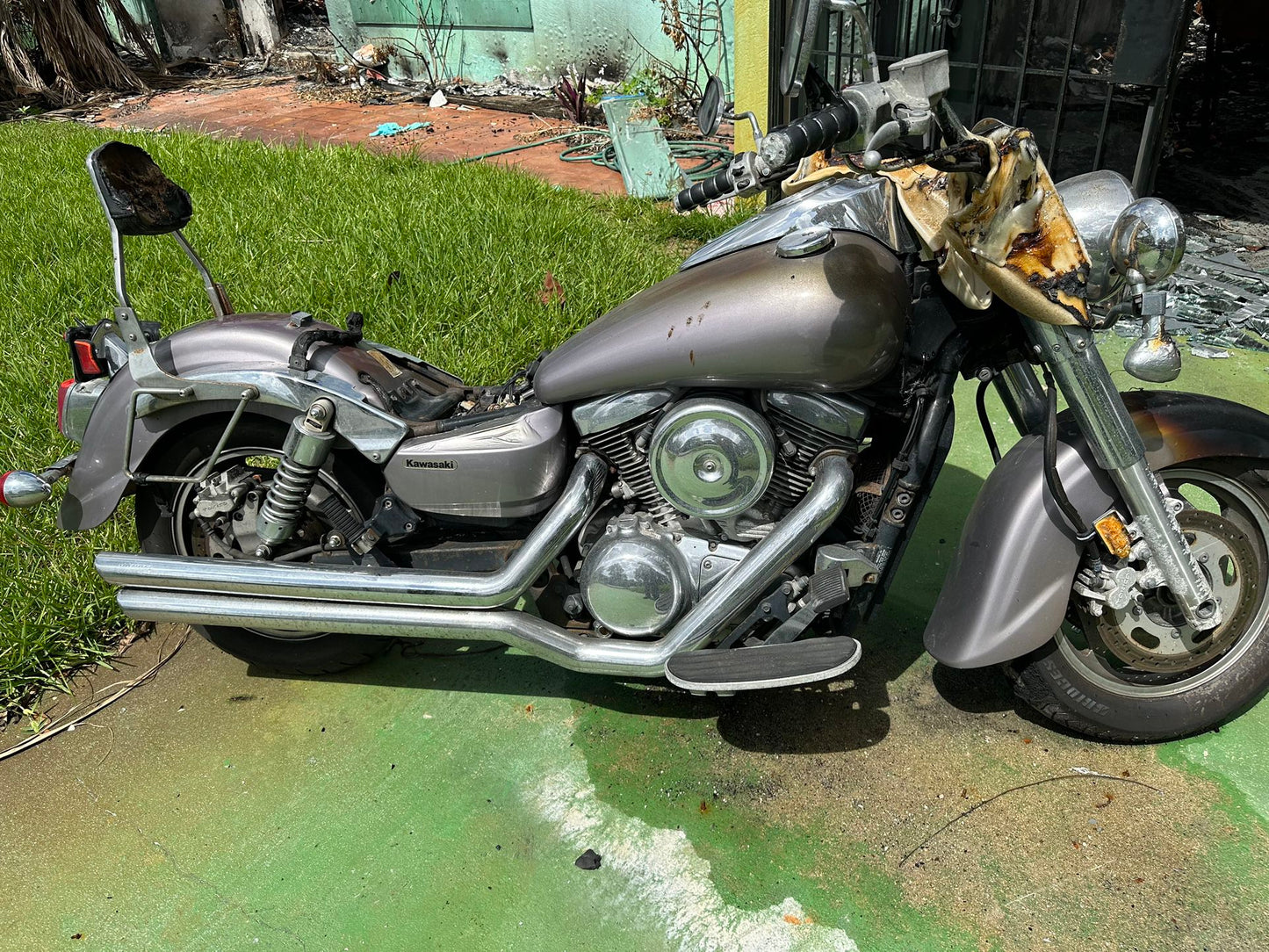 SOLD SOLD 03 Kawasaki Vulcan 1600 A Vance & Hines Exhaust VN1600A VN