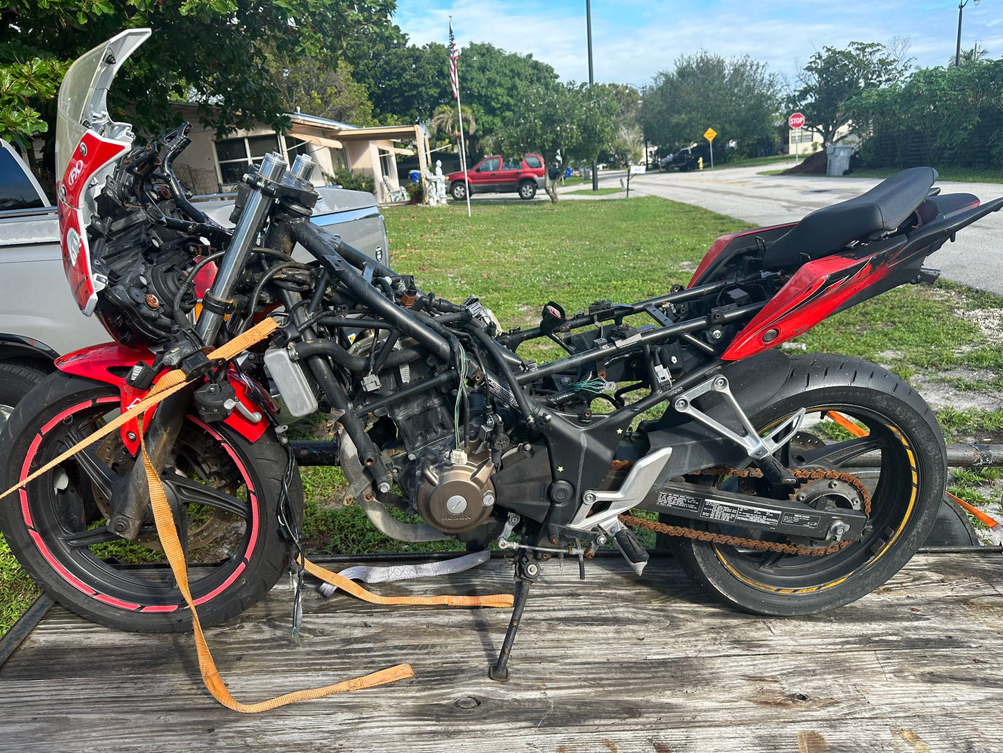 SOLD SOLD 2017 Honda CBR300 CBR 300 For Parts