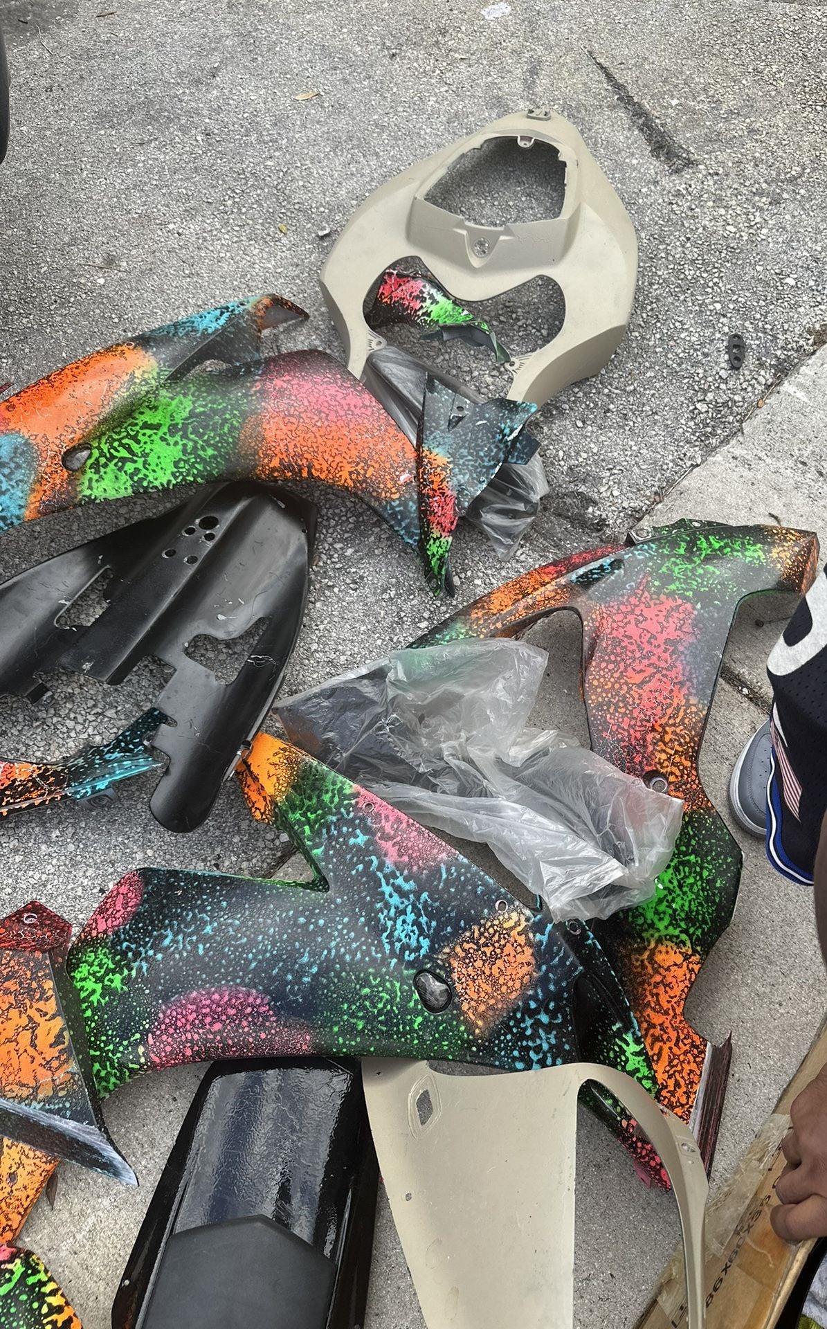 2004-2006 Yamaha R1 Fairings Fairings Plastic Set OEM