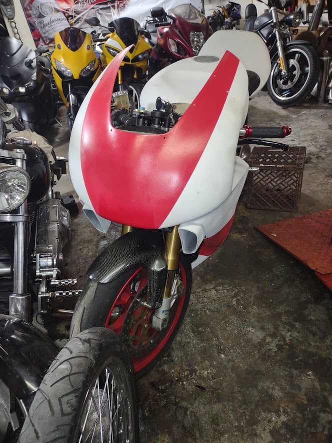 2000 Aprilia RSV 1000 RSV1000 Ohlins Forks Triple Trees Front End Suspension Ohlin's