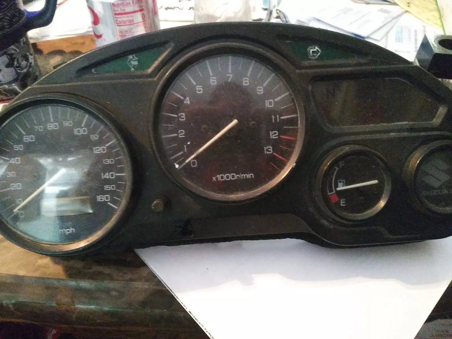 98-06 Suzuki Katana 600 750 Speedometer Gauges Dash Tachometer Cluster 5k miles