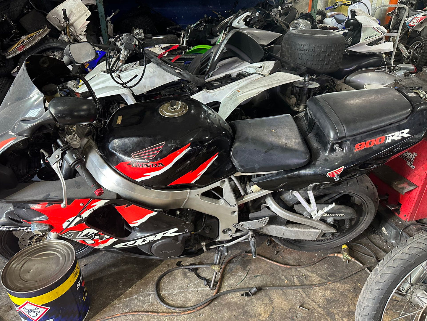 1997 Honda CBR900RR CBR 900 RR Runs Well 22,000 Miles For Sale