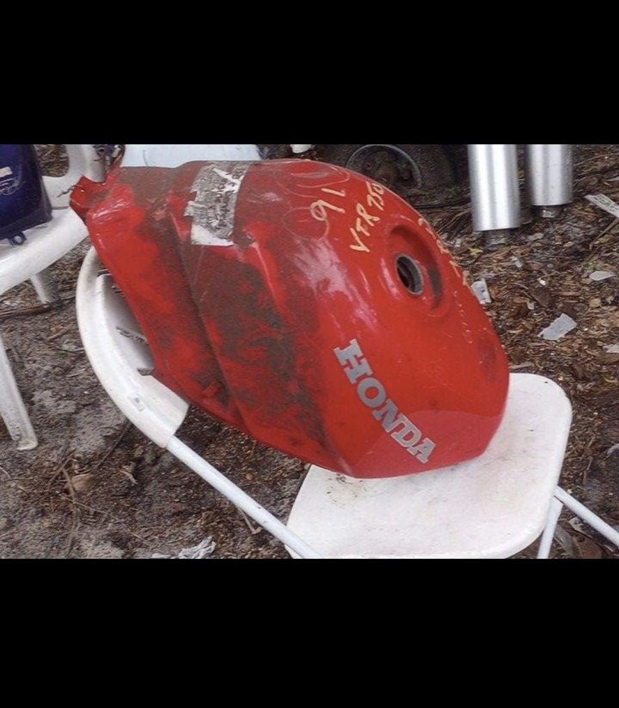 SOLD SOLD 1991 Honda VFR 750 Gas Fuel Cell Tank Can Sell Damaged Or Repaired VFR750