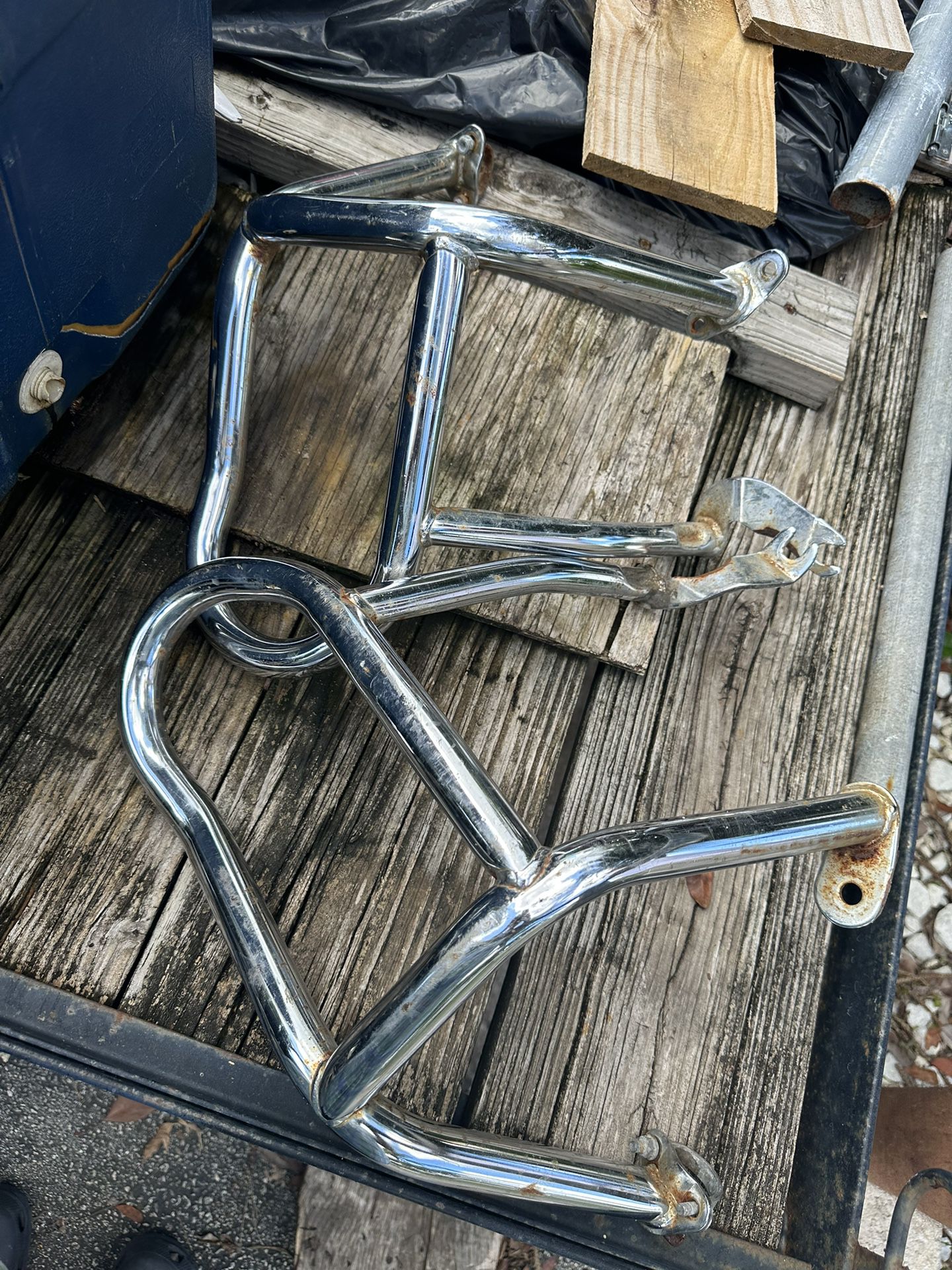 84 - 86 Honda Goldwing 1200 GL1200 Highway Bars Pegs Crash Bars GL