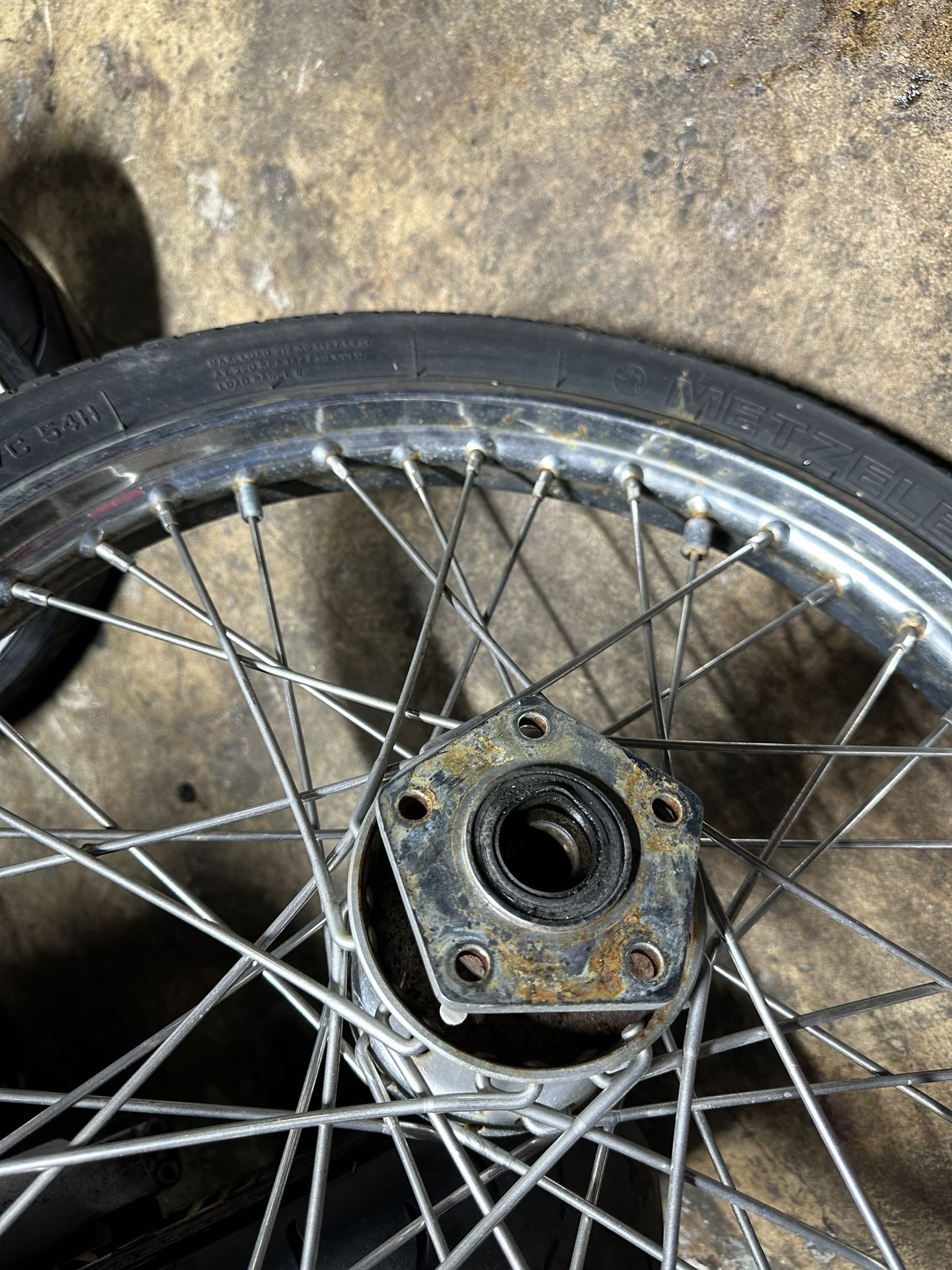 Harley-Davidson Front Rim Wheel Tire (marginal) 21 inch Harley Davidson