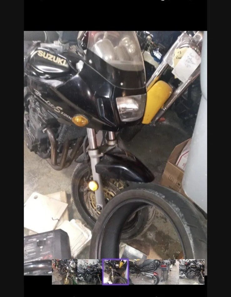 SOLD Suzuki Bandit 1200 GSF1200 Gas Fuel Petrol Tank - Parting out