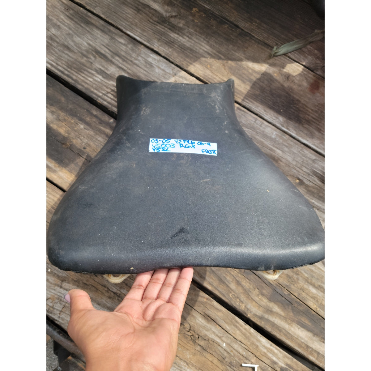 03 04 05 Yamaha R6 06 07 08 09 R6S Front Driver Rider Seat Pillion OEM YZF