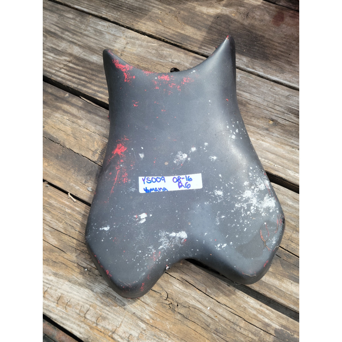 08 - 16 Yamaha R6 Front Driver Rider Seat Pillion OEM YZF 09 10 11 12 13 14 15 Damaged