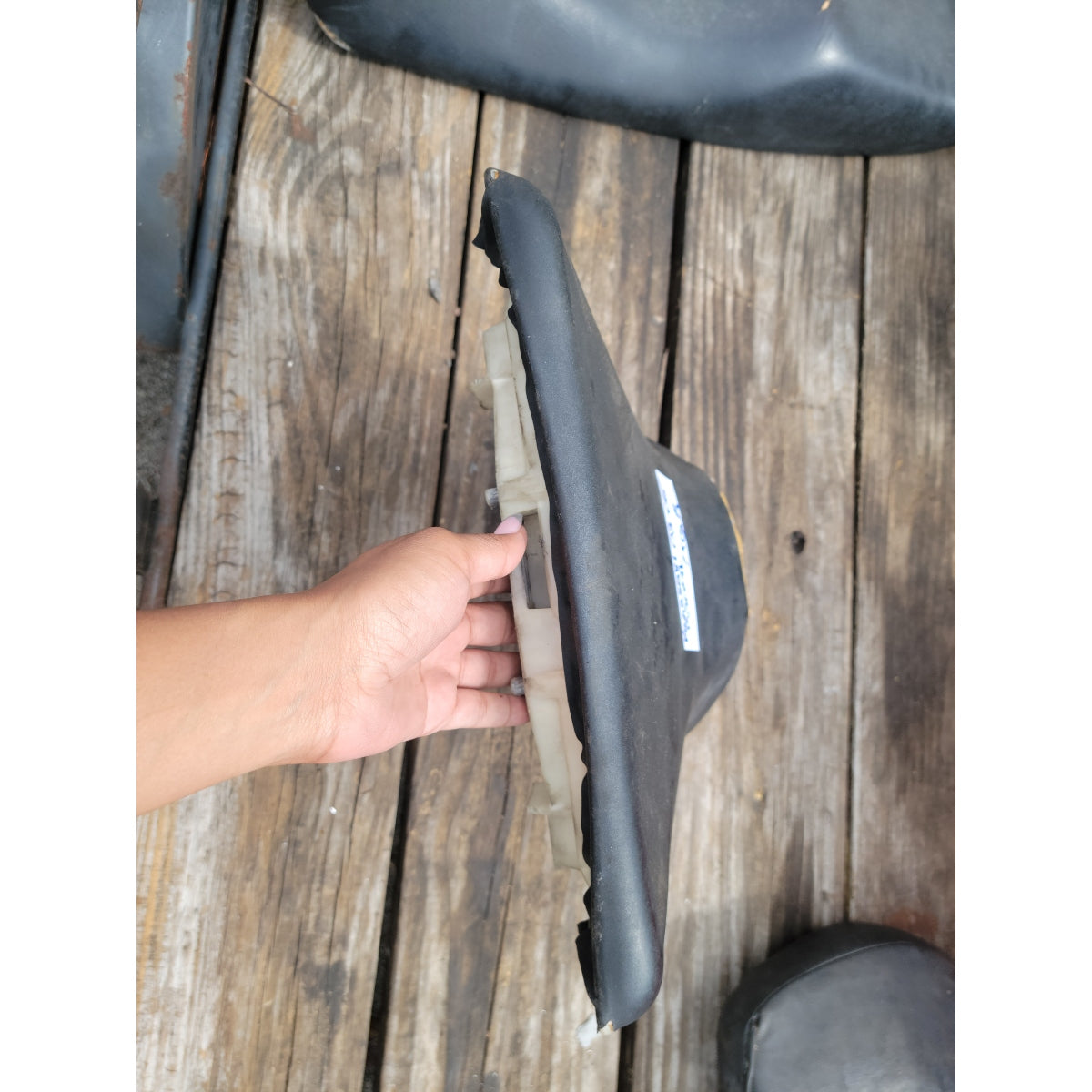 03 04 Kawasaki Ninja ZX6R ZX 636 Front Driver Solo Rider Seat Pillion ZX-6 ZX-6R