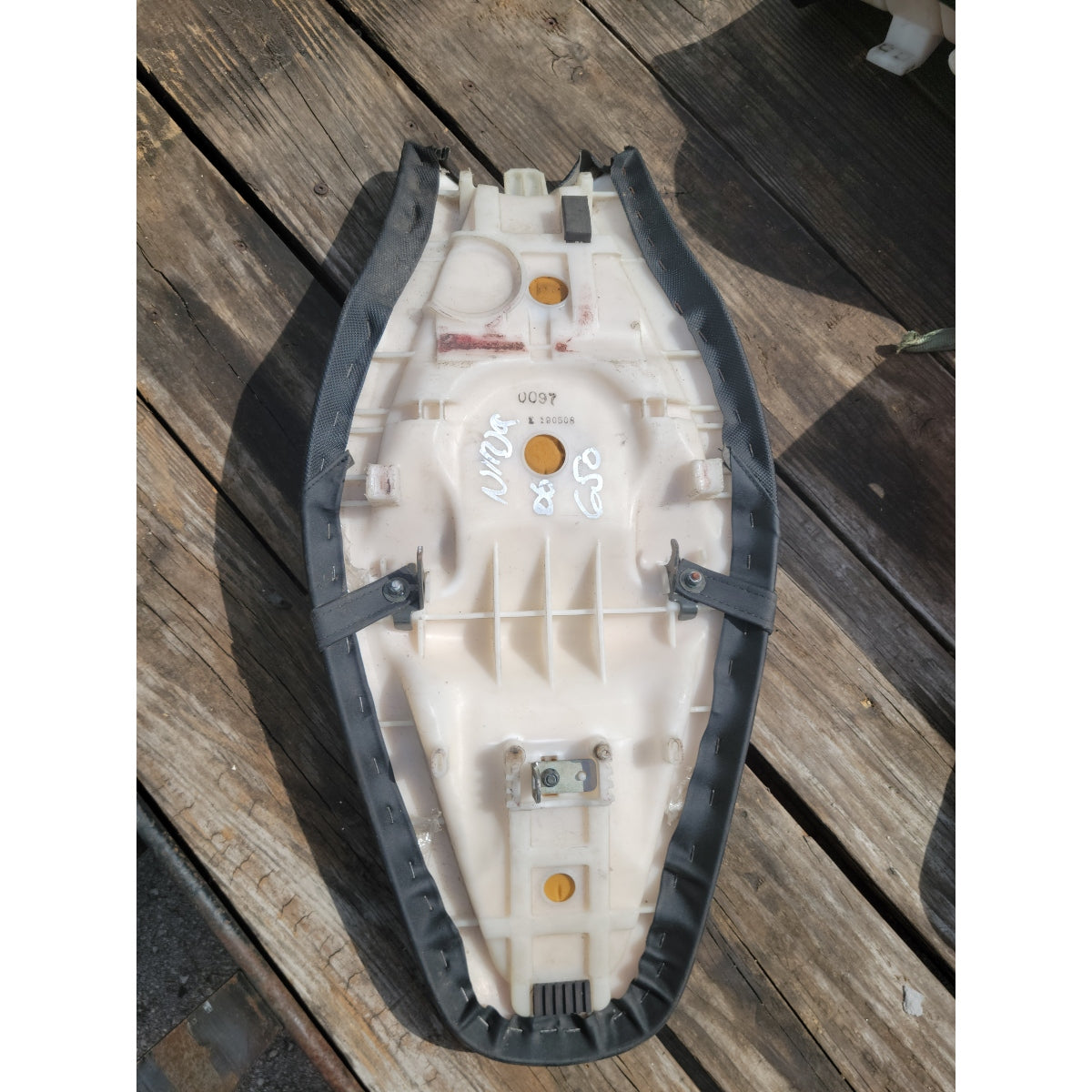 06 07 08 Kawasaki Ninja 650R EX650R Front Rear Dual Tandem Seat EX650 EX 650