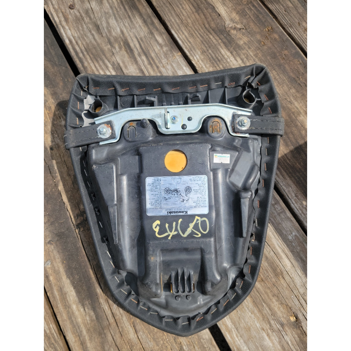 12-16 Kawasaki Ninja 650 Ninja650 Rear Back Passenger Seat Pad Pillion OEM EX650 EX