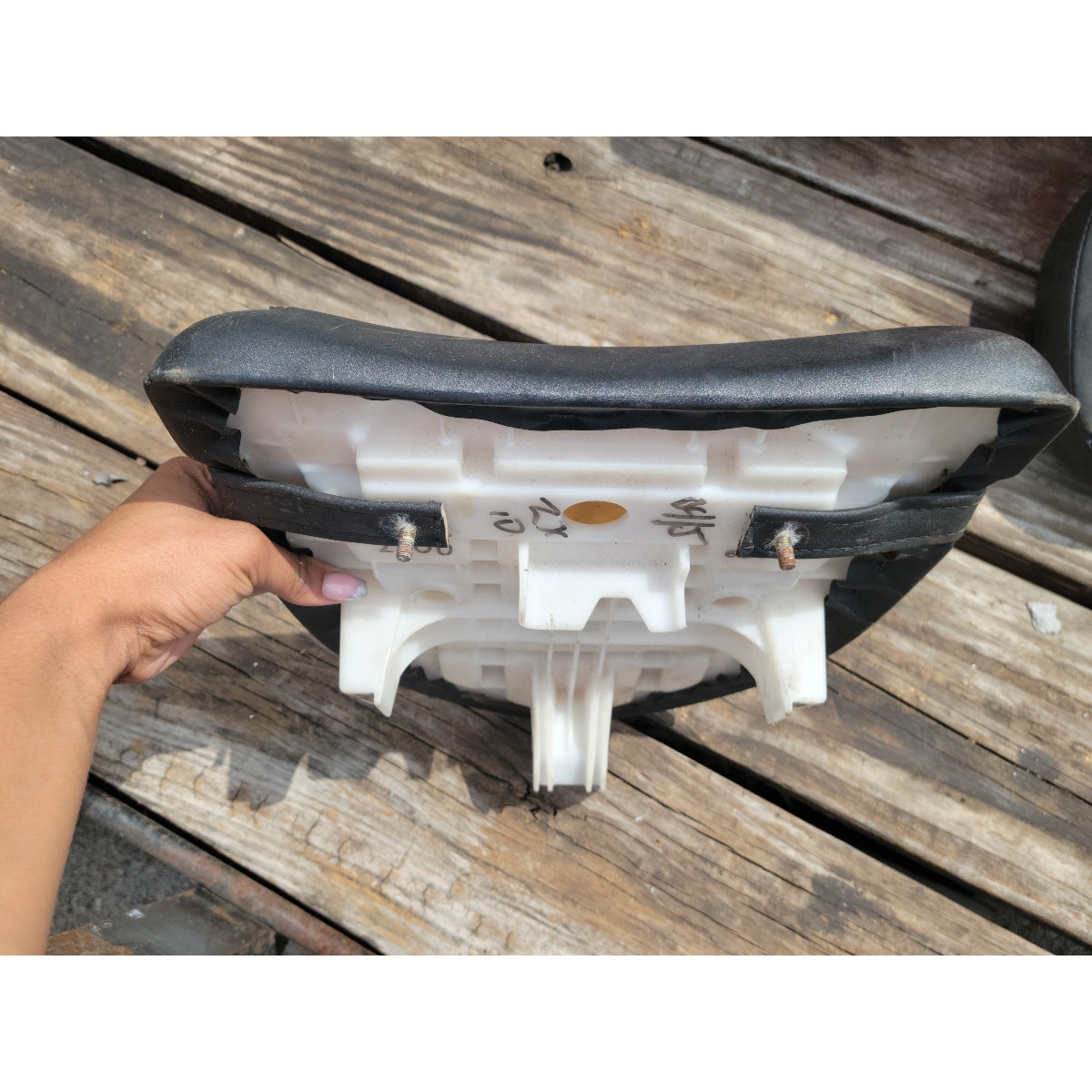 04 05 Kawasaki ZX-10 ZX10 Rear Back Passenger Seat Pad Pillion OEM ZX-10R ZX10R