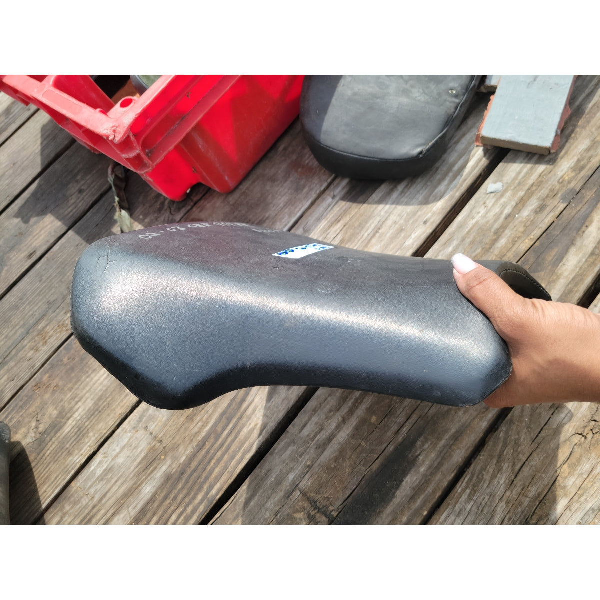 02 03 Honda CBR954RR CBR 954 RR Front Driver Rider Seat Pillion OEM 954RR