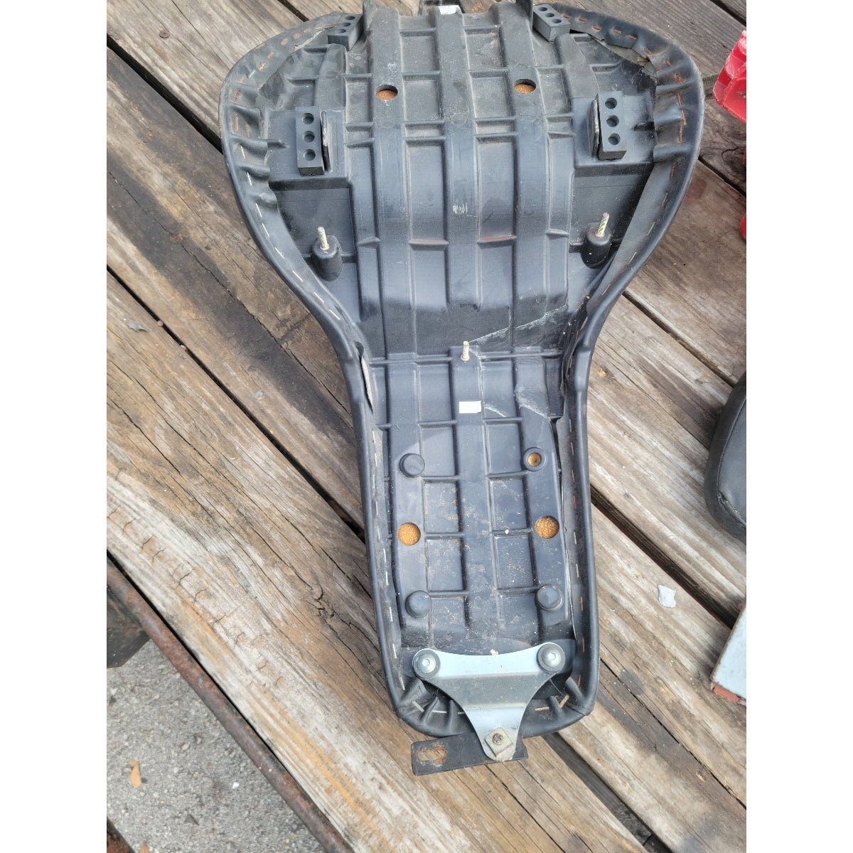 SOLD SOLD 04-09 Honda VTX1300C VTX 1300 C Tandem Dual Front Rear Seat Pad Pillion Saddle VTX1300