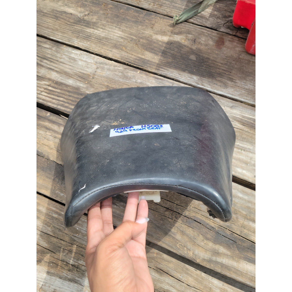 00 01 Honda CBR929RR CBR 929 RR 929RR Front Driver Rider Seat Pillion Pad OEM