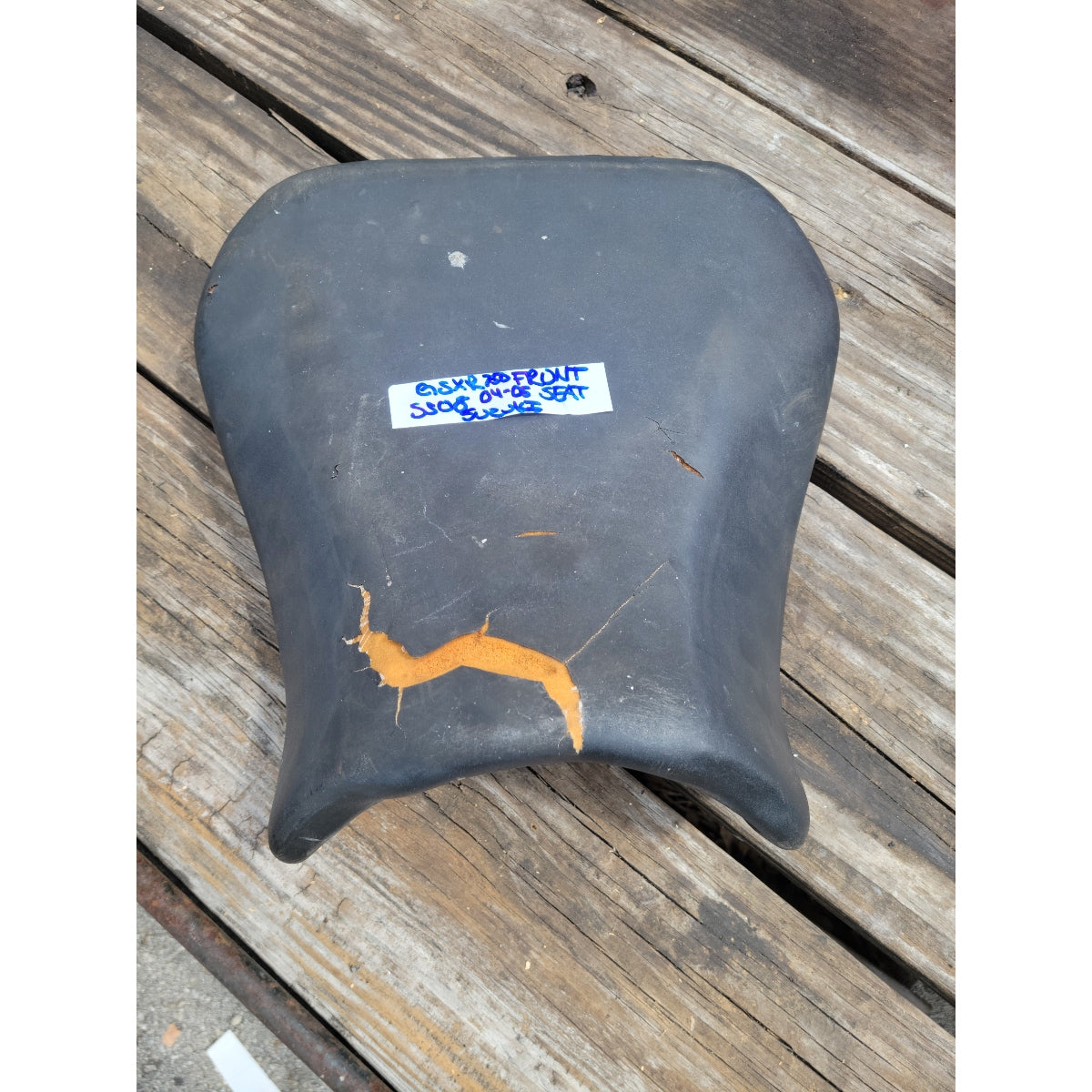 SOLD SOLD 04 05 Suzuki GSXR 600 750 Front Driver Rider Seat Pad Pillion GSXR600 GSXR750