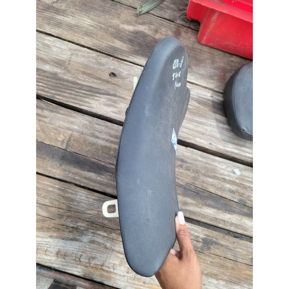 2007-2008 Suzuki GSXR1000 GSXR 1000 Front Driver Rider Seat Pad Pillion