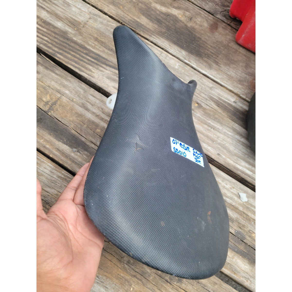 07 - 08 Kawasaki ZX-6R ZX6R Front Driver Rider Seat Pad Pillion ZX6 ZX-6 2007 2008
