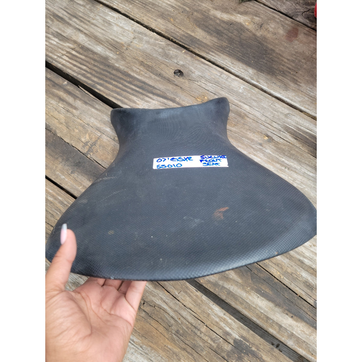 07 - 08 Kawasaki ZX-6R ZX6R Front Driver Rider Seat Pad Pillion ZX6 ZX-6 2007 2008