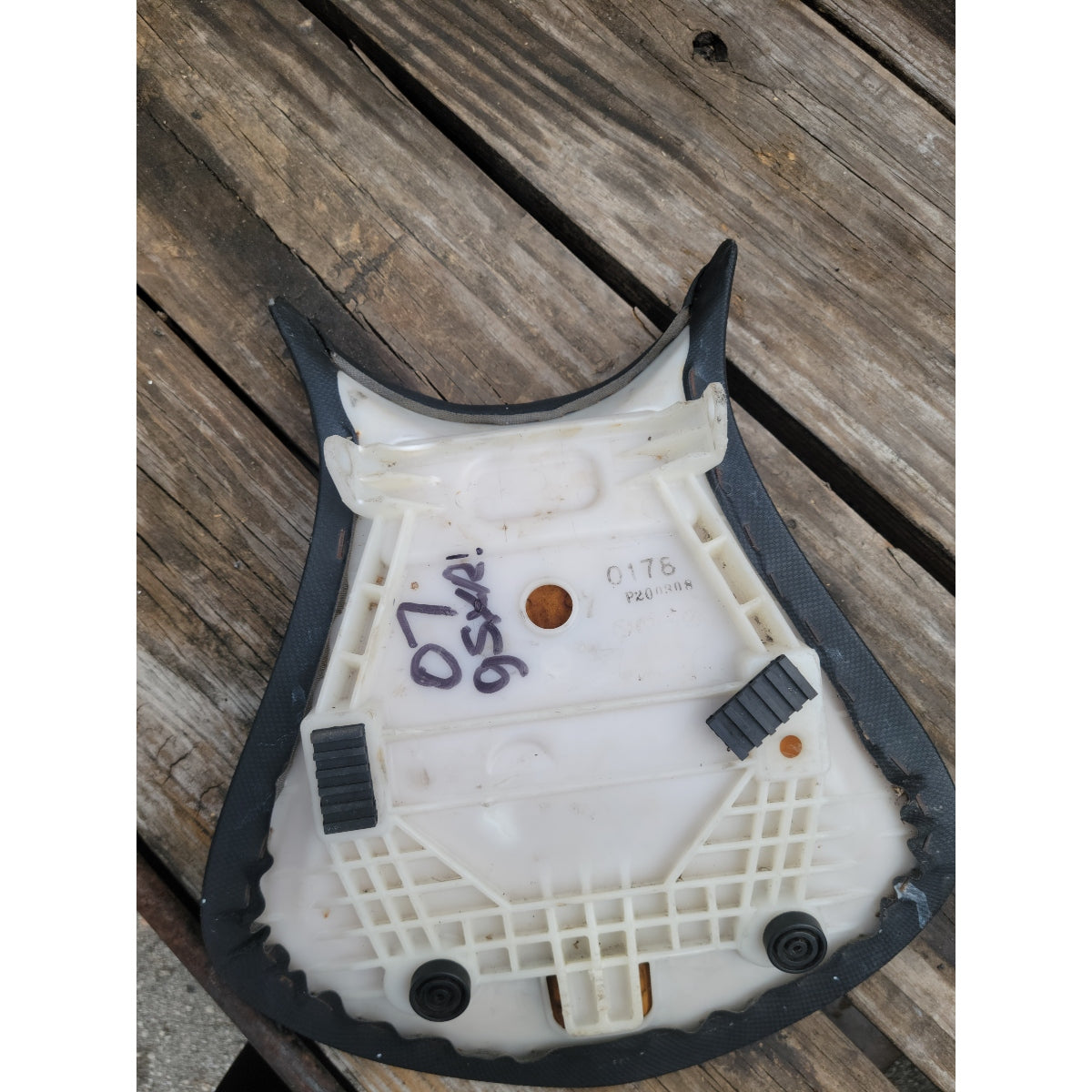 07 - 08 Kawasaki ZX-6R ZX6R Front Driver Rider Seat Pad Pillion ZX6 ZX-6 2007 2008