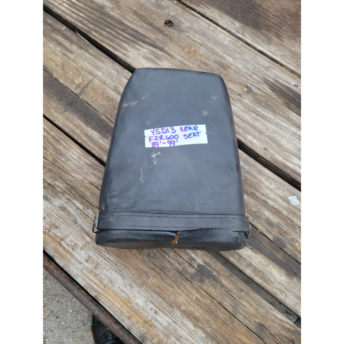 89 - 99 Yamaha FZR600 FZR 600 Rear Back Passenger Rider Seat Pad Pillion