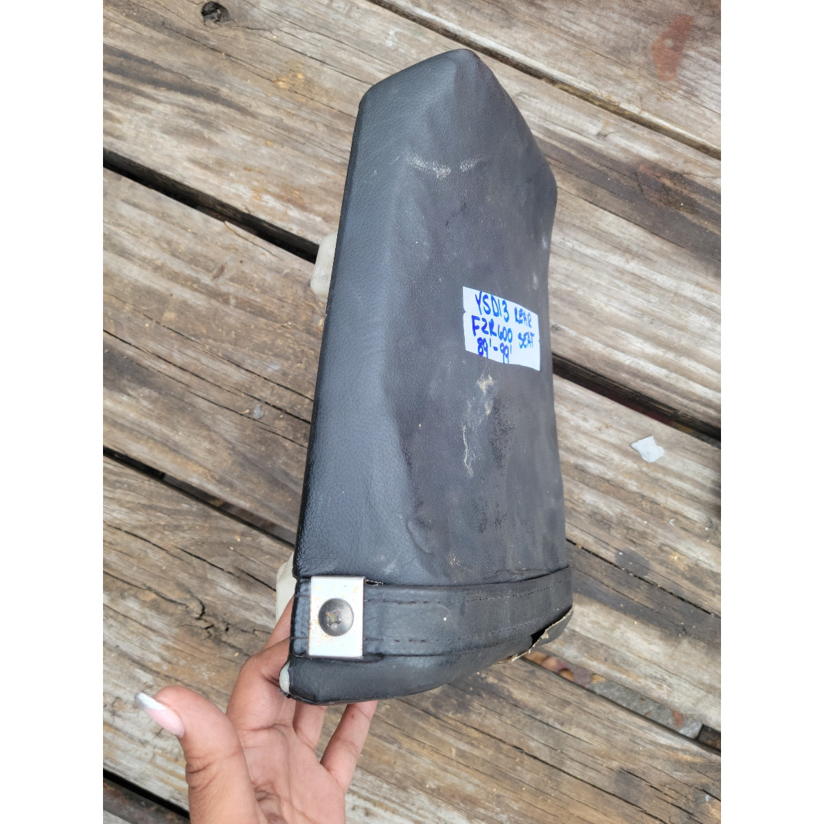 89 - 99 Yamaha FZR600 FZR 600 Rear Back Passenger Rider Seat Pad Pillion