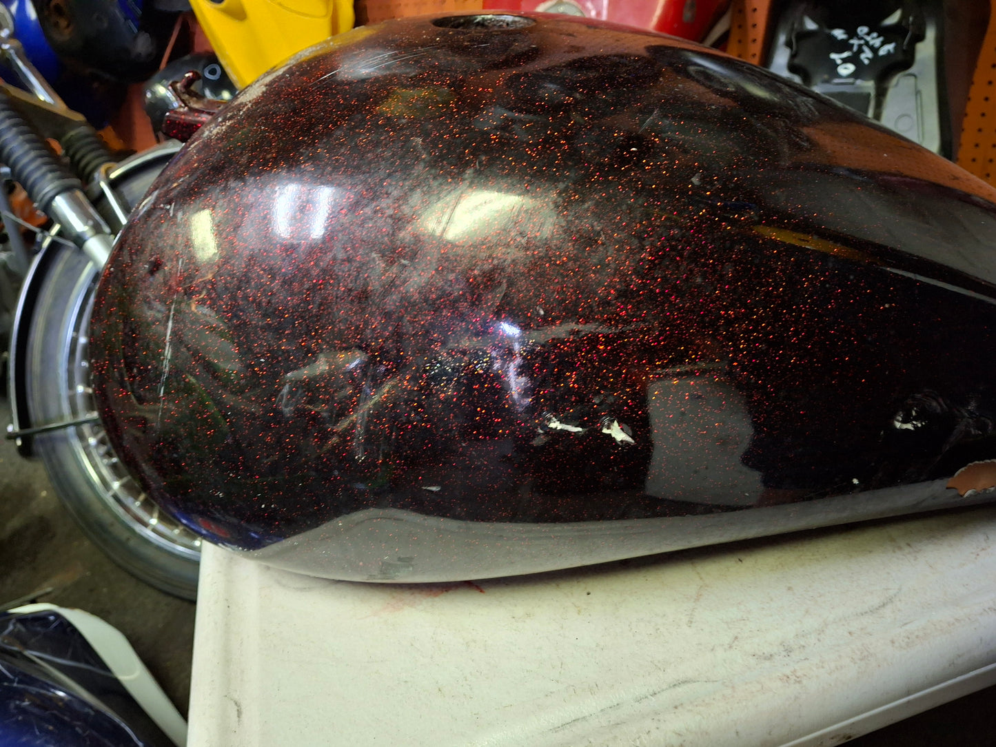 Kawasaki Vulcan 1600 Mean Streak Gas Tank Fuel Petrol Cell VN1600
