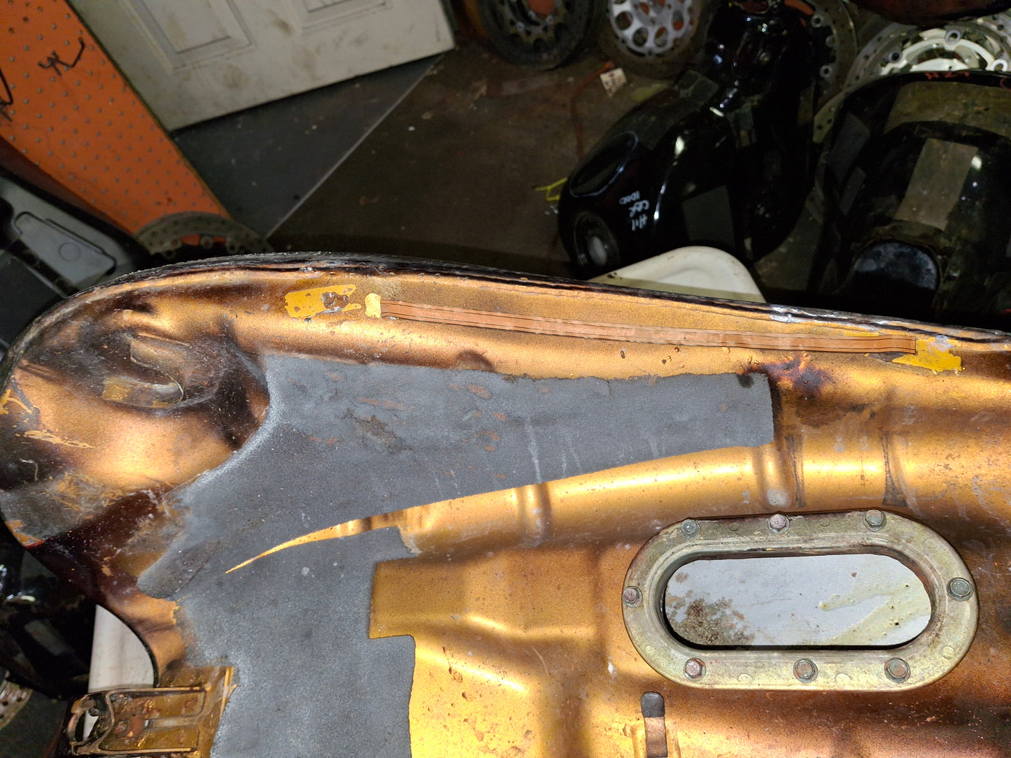 Kawasaki Vulcan 1600 Mean Streak Gas Tank Fuel Petrol Cell VN1600