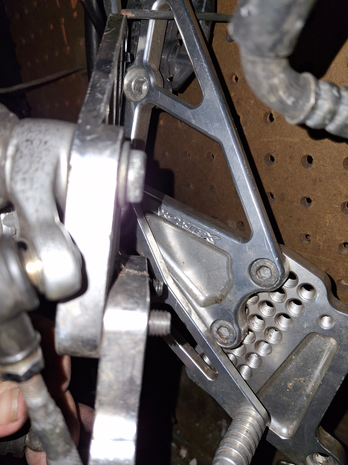 Suzuki GSXR 600 750 1000 Hayabusa GS500 Front or Rear Foot Peg Brackets Rear Sets