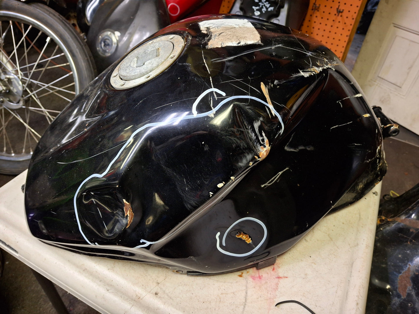 Honda CBR954RR CBR 954 954RR Gas Fuel Petrol Tank