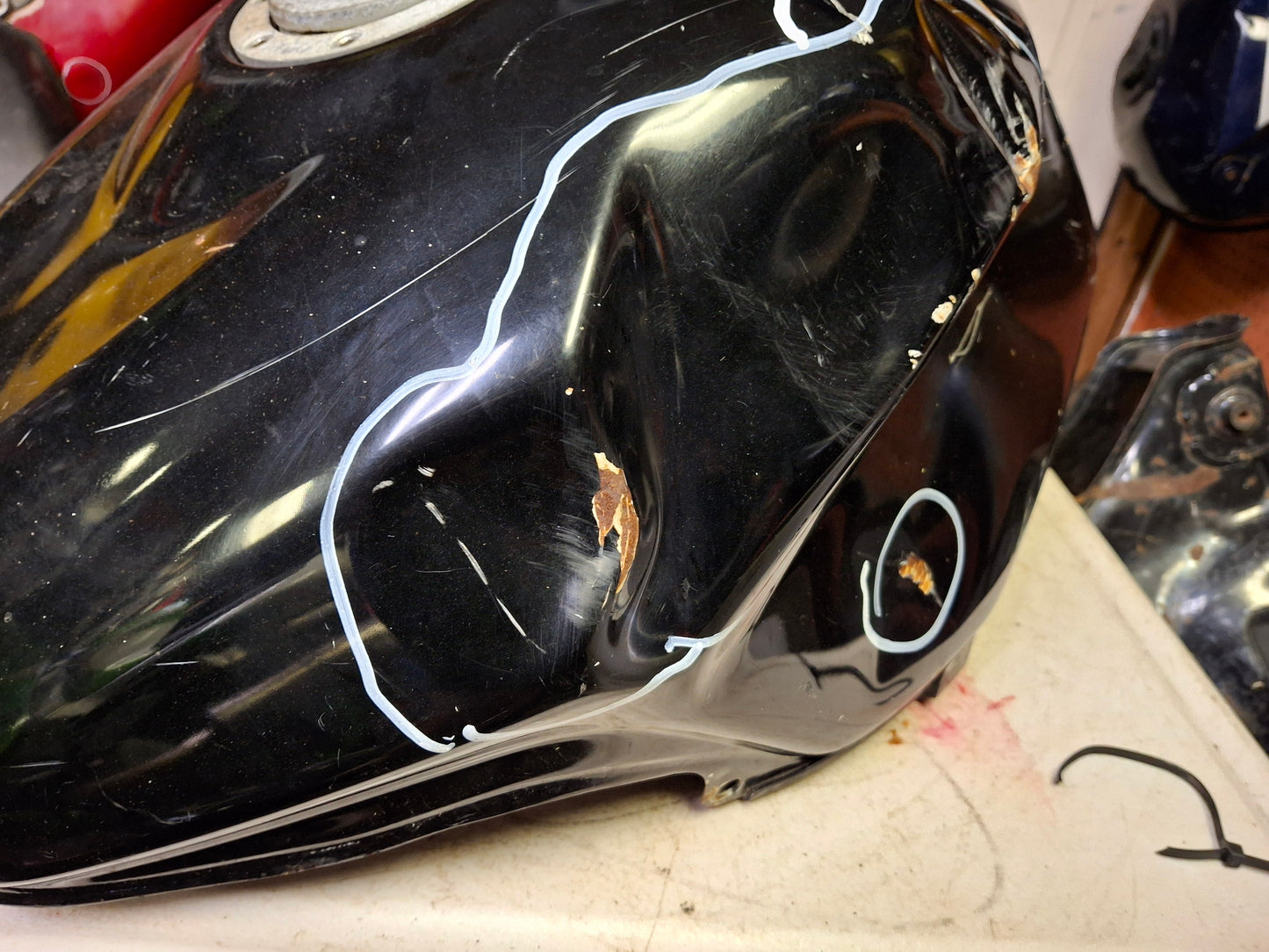 Honda CBR954RR CBR 954 954RR Gas Fuel Petrol Tank