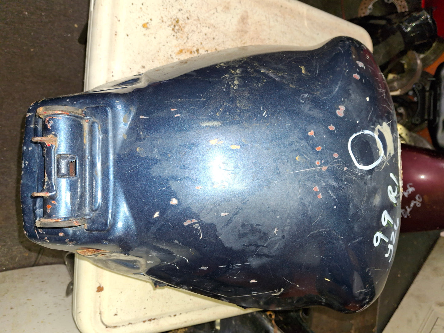 SOLD SOLD 02 03 Yamaha R1 Gas Tank Fuel Petrol Cell YZF R1 5PW-Y2410-30-01