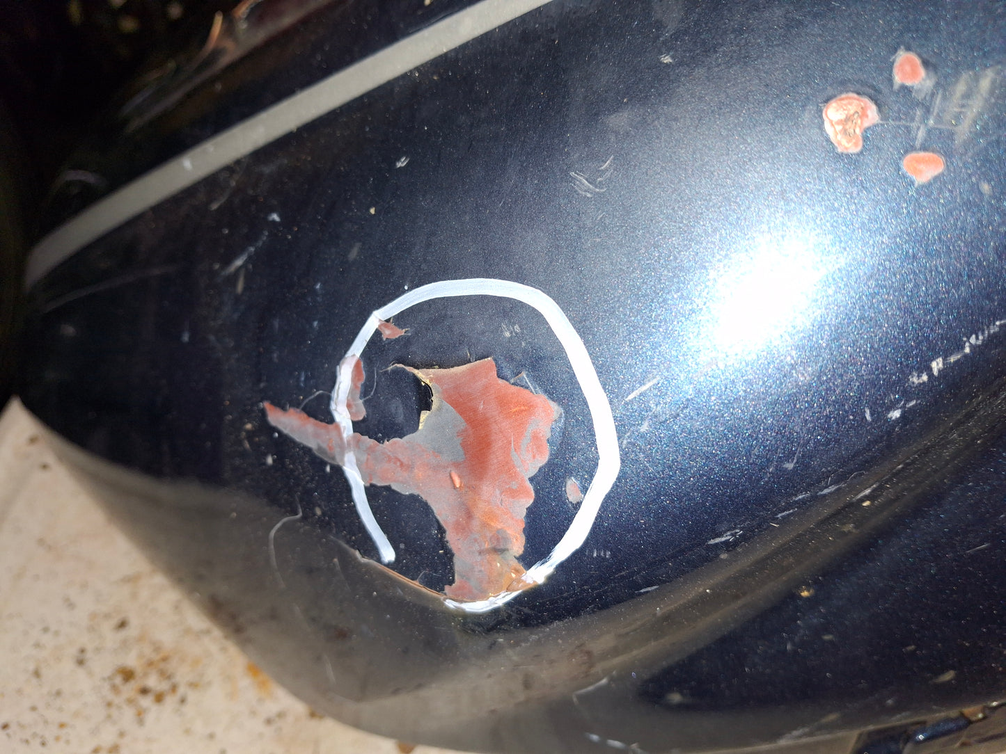 SOLD SOLD 02 03 Yamaha R1 Gas Tank Fuel Petrol Cell YZF R1 5PW-Y2410-30-01