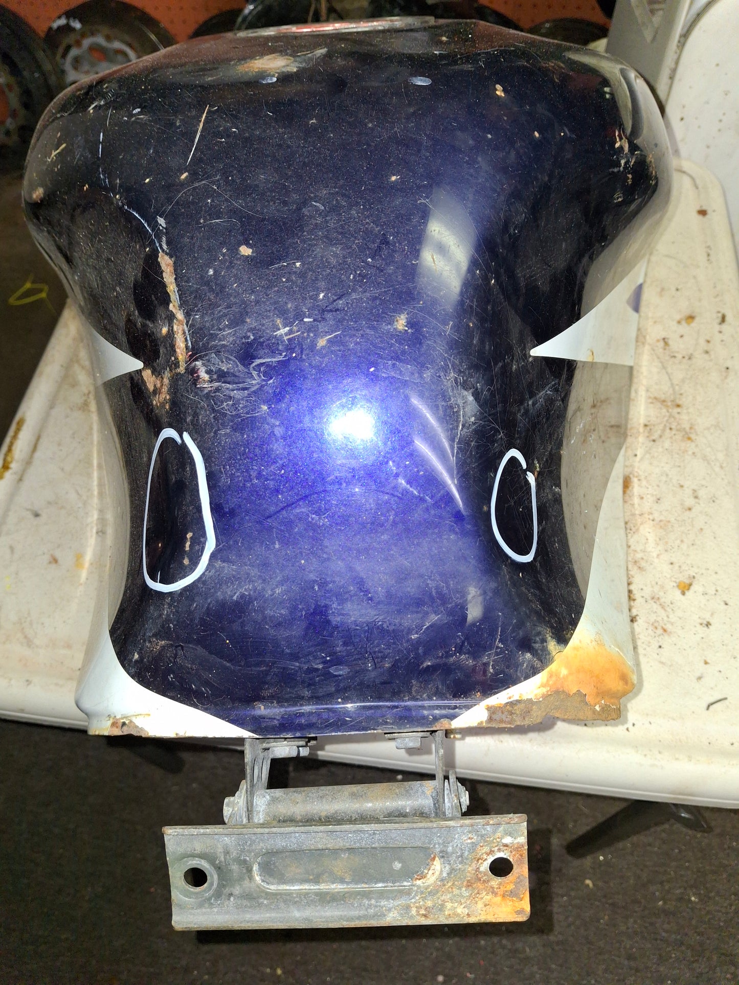 Suzuki GSXR 600 750 1000 Gas Fuel Petrol Tank Cell 00-03 GSXR750 01-03 GSXR600