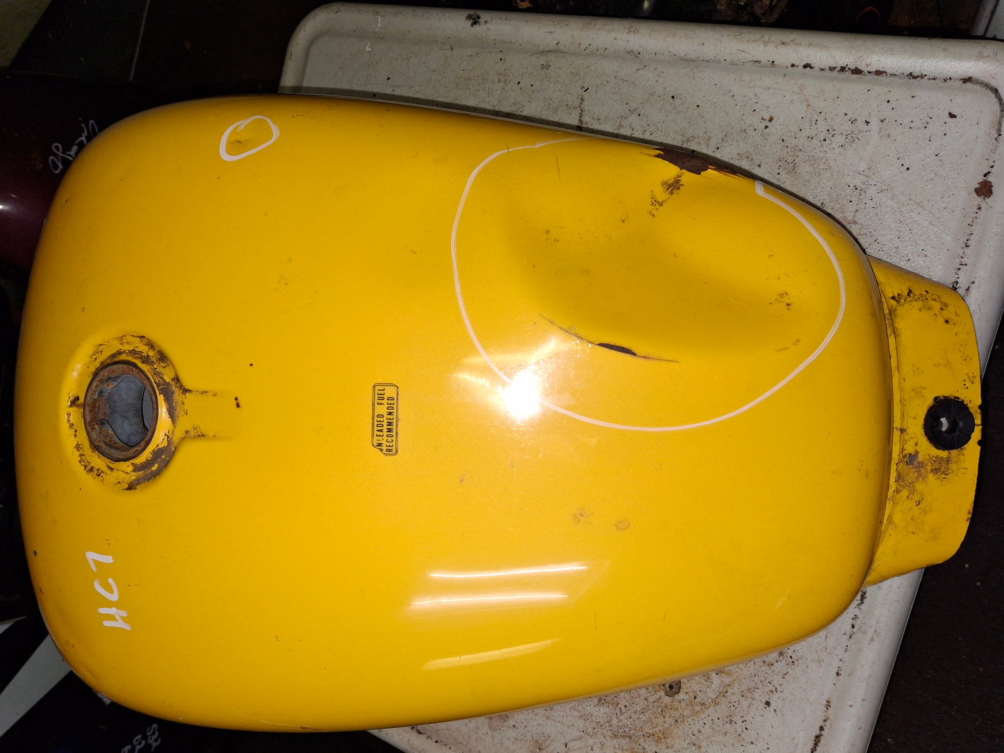 SOLD SOLD 96 Honda Magna 750 V-Four Gas Tank Fuel Petrol Cell