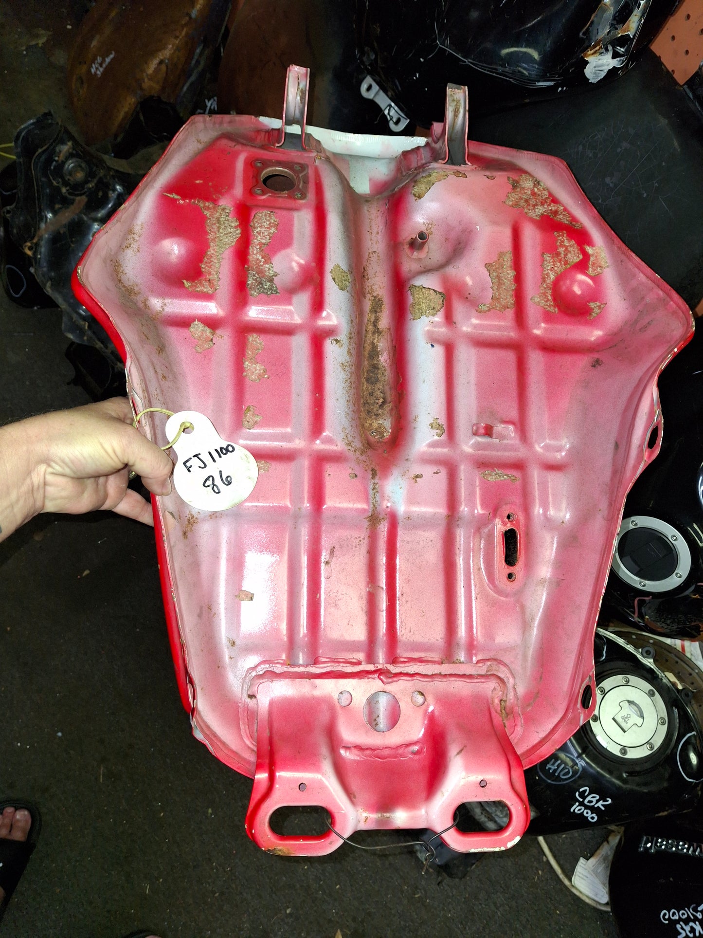 1987 Yamaha FJ1200 FJ1100 Gas Fuel Tank Free Shipping