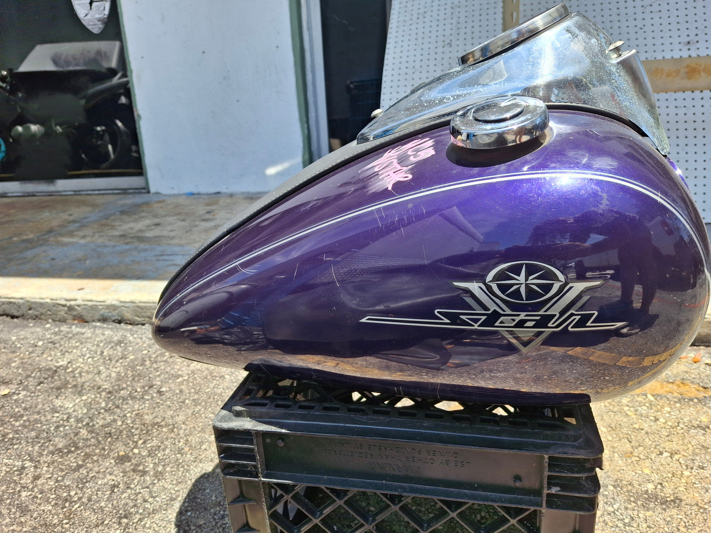 SOLD SOLD Yamaha VStar V-Star 650 XVS650 Gas Tank Fuel Petrol Cell XVS 650