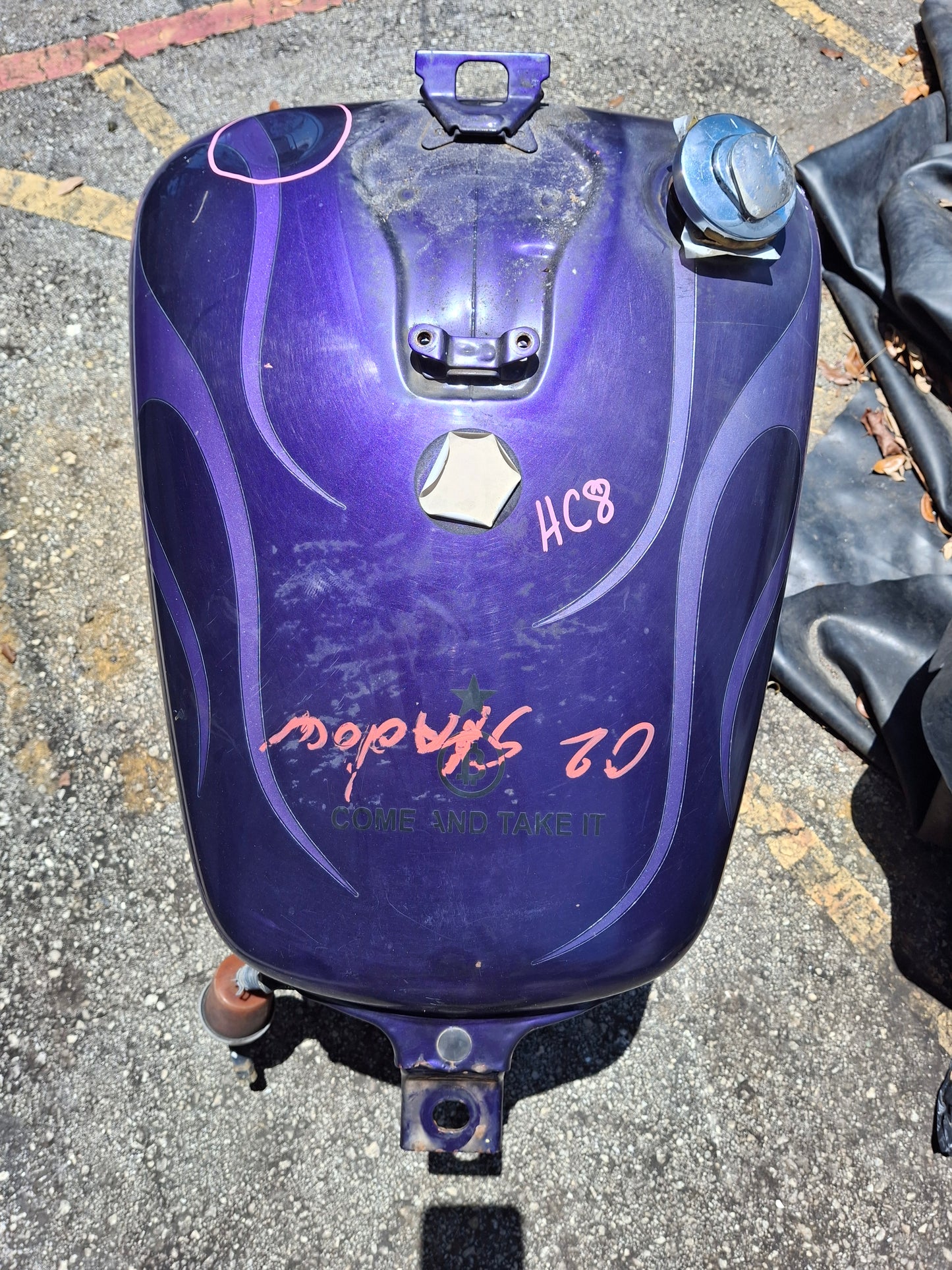 Honda Shadow 750 Gas Tank Fuel Petrol Cell VT VT750 Off of 02
