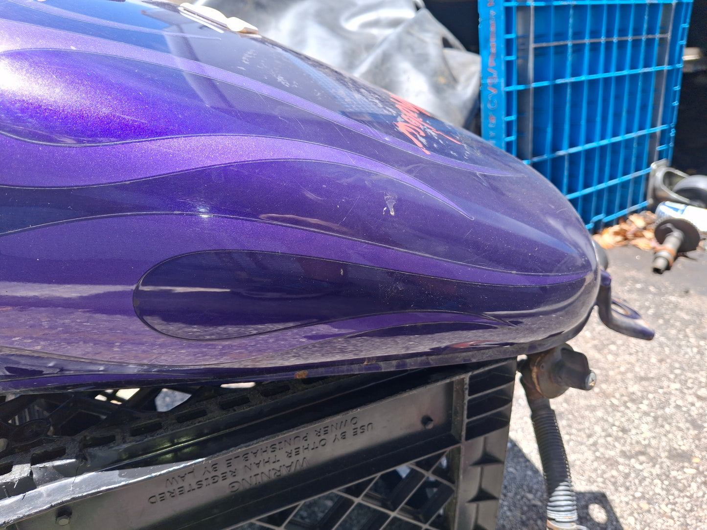 Honda Shadow 750 Gas Tank Fuel Petrol Cell VT VT750 Off of 02