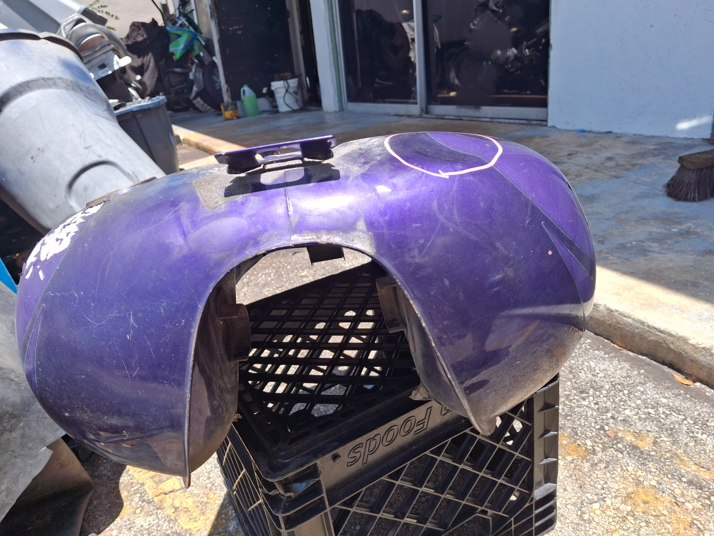 Honda Shadow 750 Gas Tank Fuel Petrol Cell VT VT750 Off of 02
