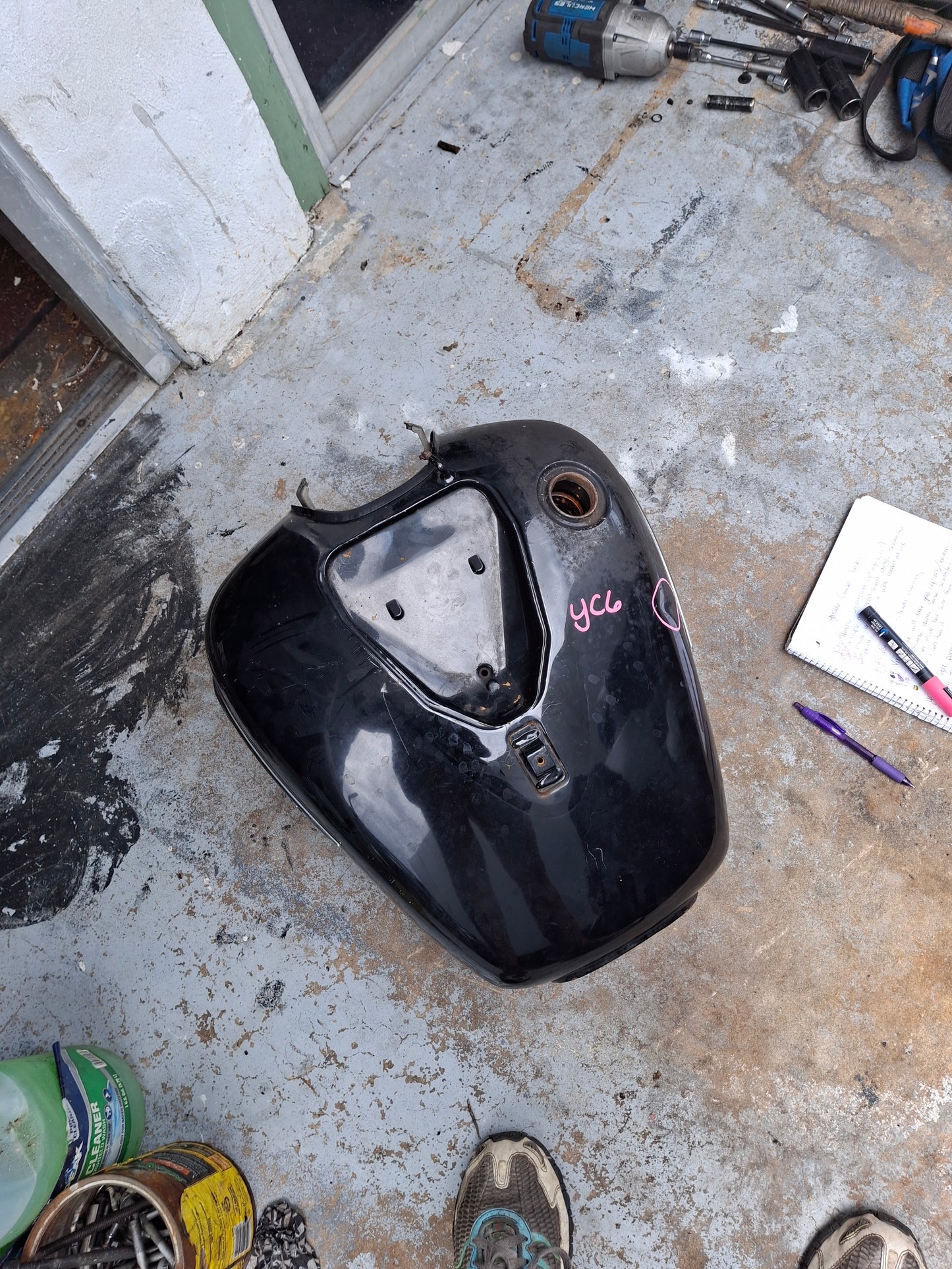 Yamaha Roadstar 1600 1700 Gas Tank Fuel Petrol Cell XV1600 XV1700 XV