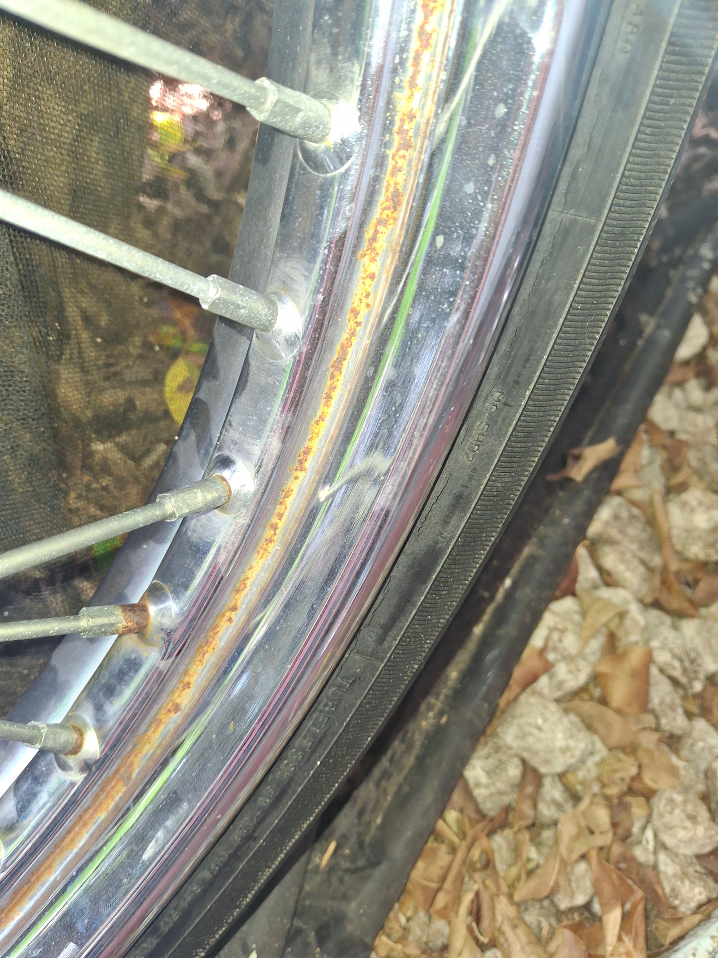 Harley-Davidson Sportster 21 inch Front Rim Wheel Spoke Sporty Harley Davidson