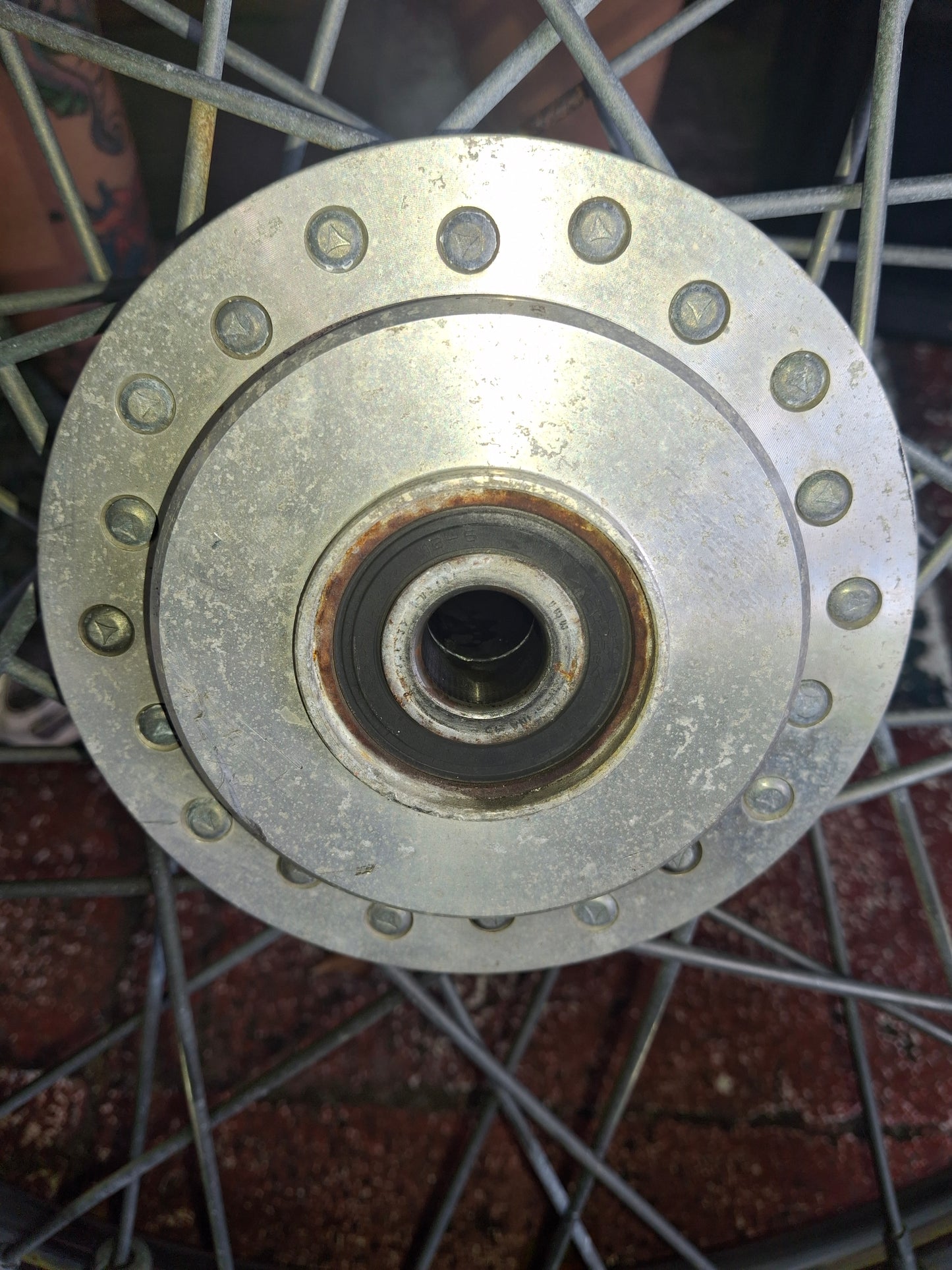 Harley-Davidson Sportster 21 inch Front Rim Wheel Spoke Sporty Harley Davidson