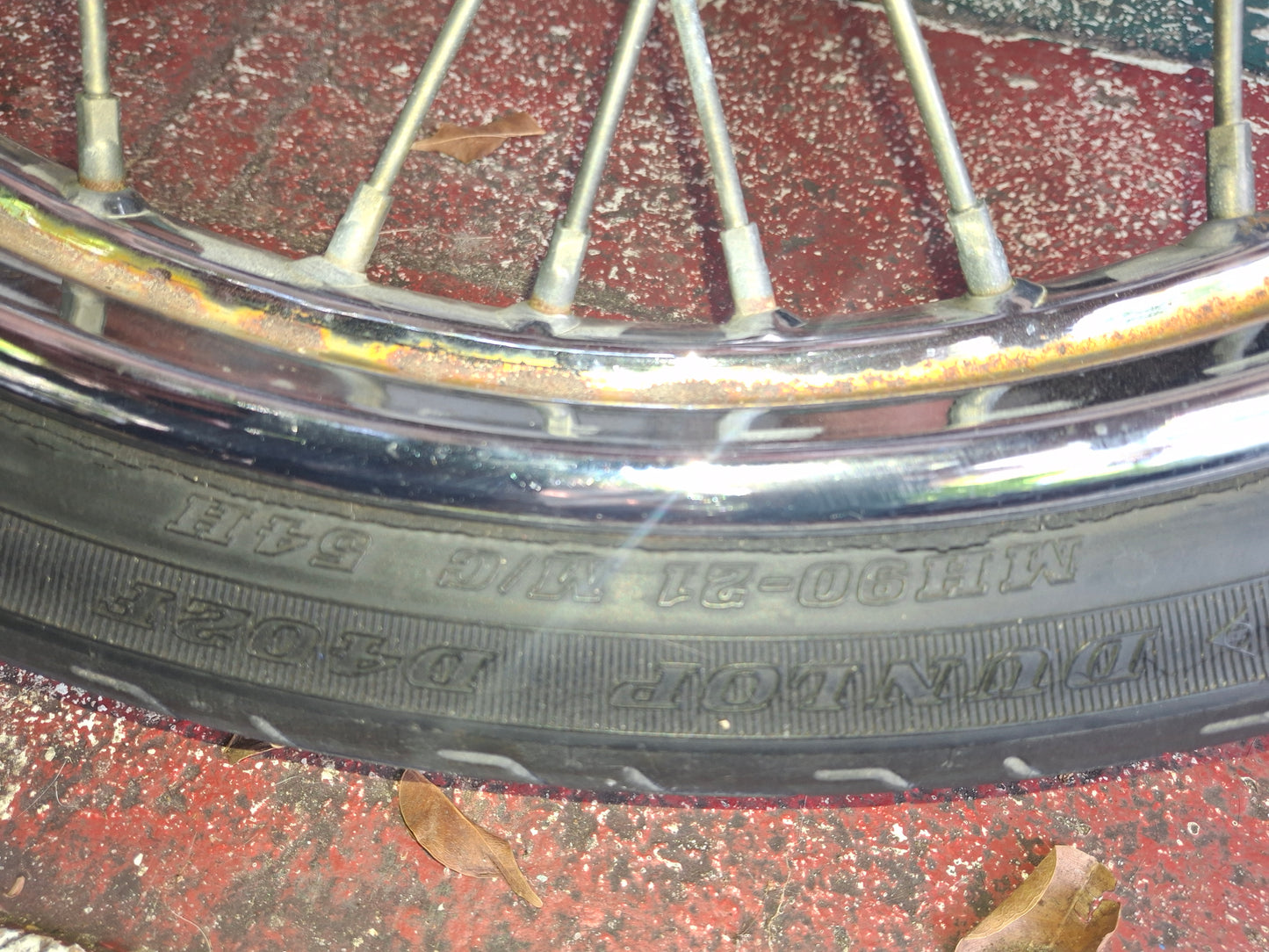 Harley-Davidson Sportster 21 inch Front Rim Wheel Spoke Sporty Harley Davidson