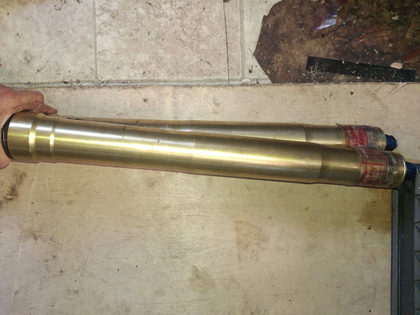 04 05 Suzuki GSXR 600 750 Front Forks Shocks Suspension S3561
