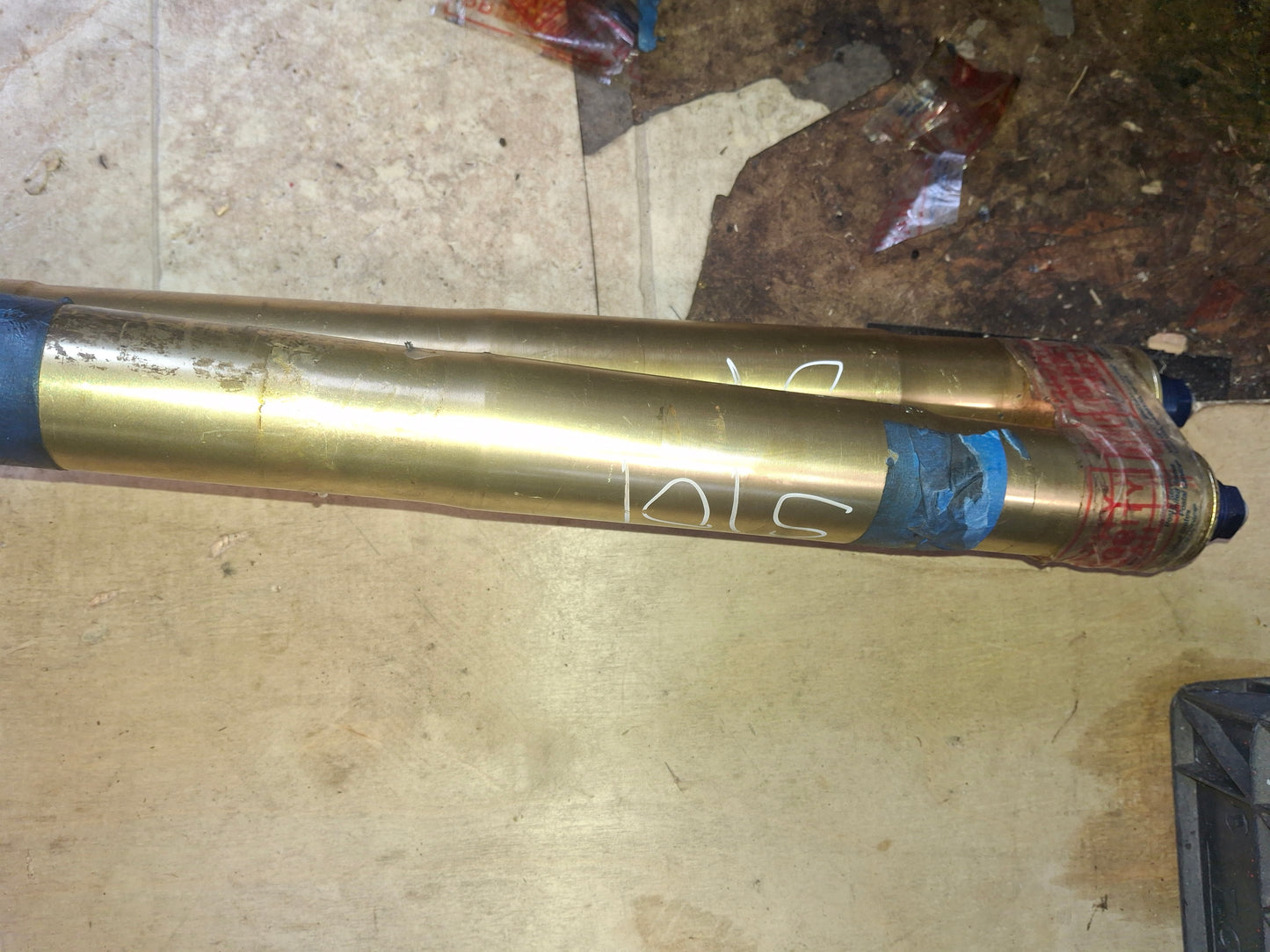 04 05 Suzuki GSXR 600 750 Front Forks Shocks Suspension S3561