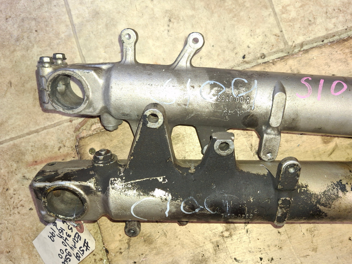 Suzuki SRAD GSXR 600 750 Front Forks Suspension Shocks S340-00 GSXR600 GSXR750