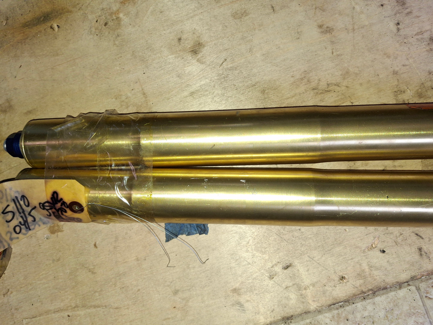 04 05 Suzuki GSXR 600 750 Front Forks Suspension Front End S3651