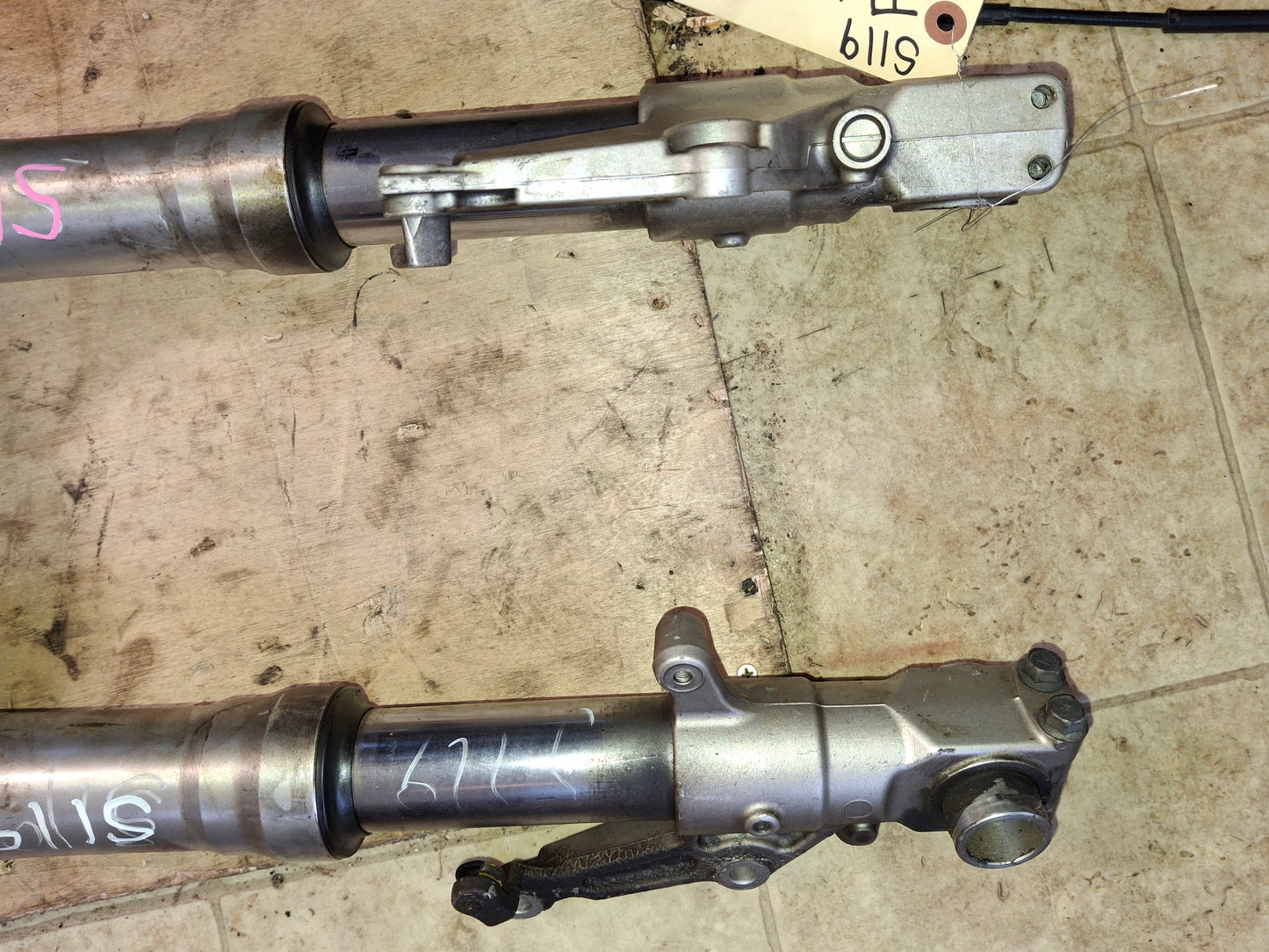 Suzuki TL1000R TL1000 Forks Front End Suspension Upper Lower Triple Tree
